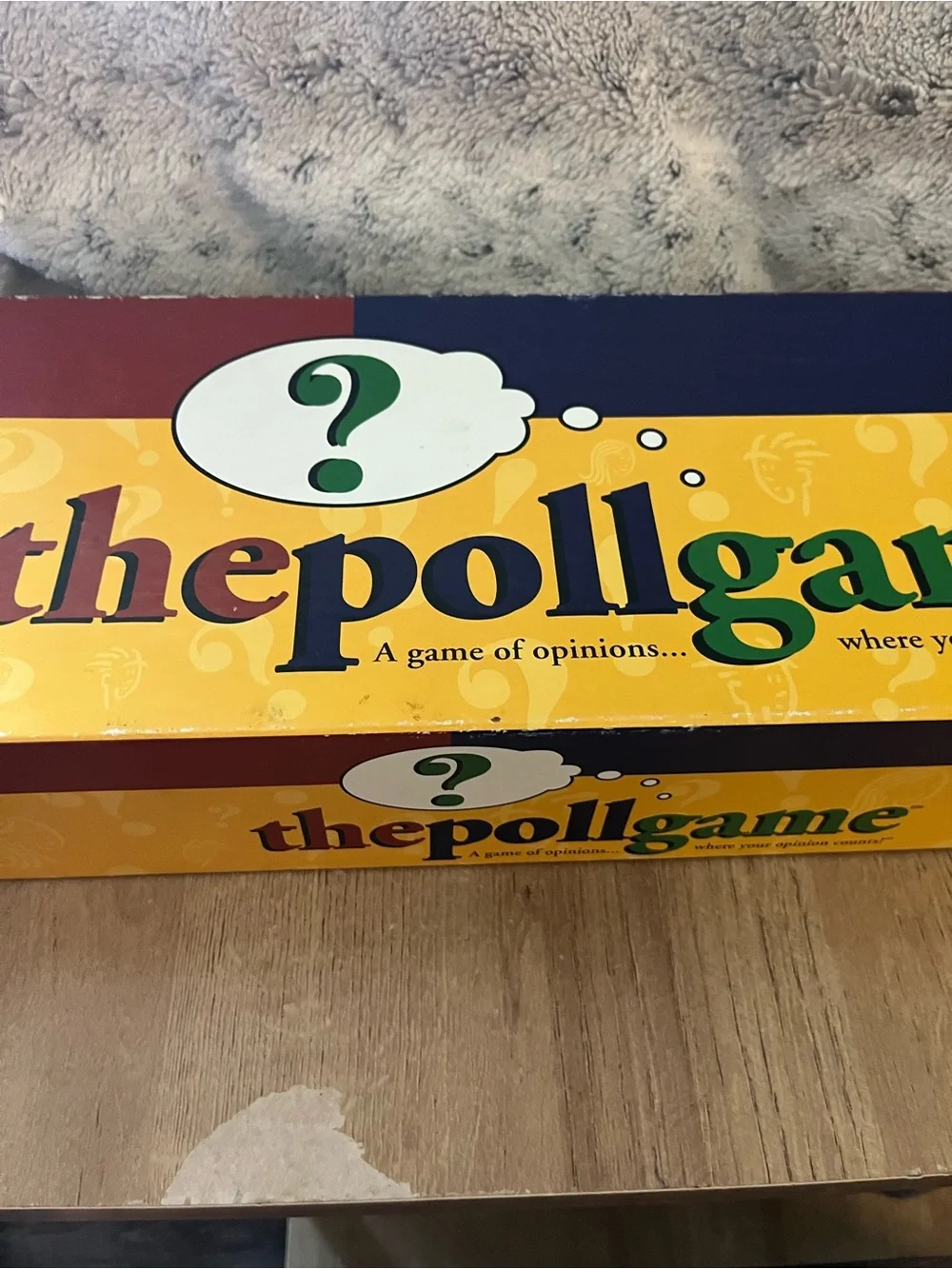 The Poll Game Board Game Your Opinions Count 2000 Complete